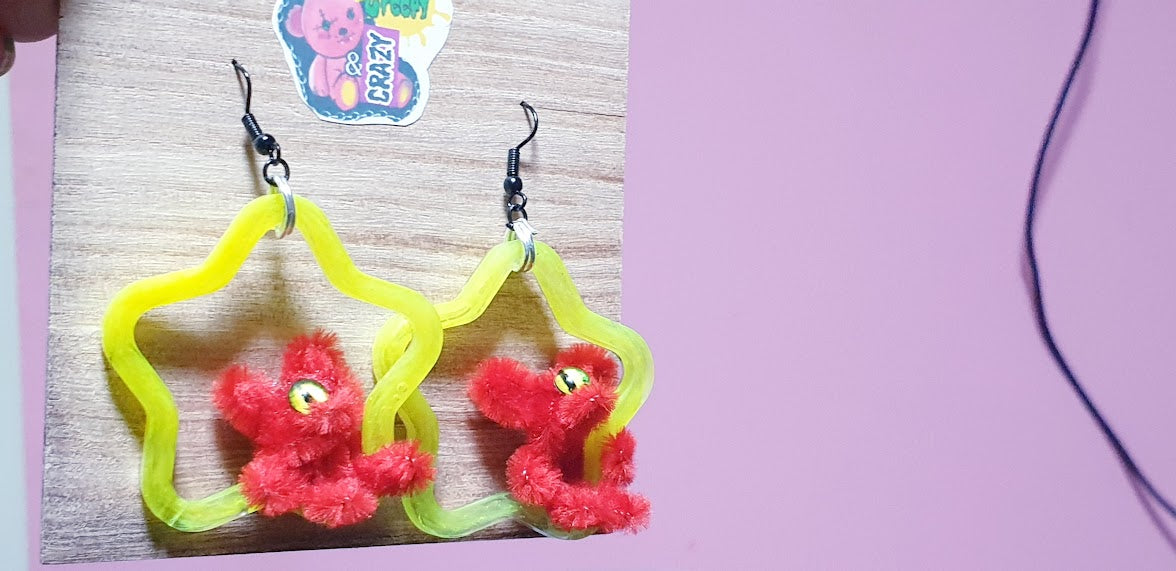 pendientes estrella